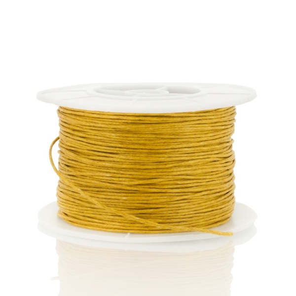 COTTON THREAD 1.0mm - MUSTARD 116 - 70meters