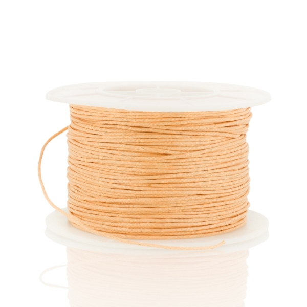 COTTON THREAD 1.0mm - PEACH 155 - 70meters