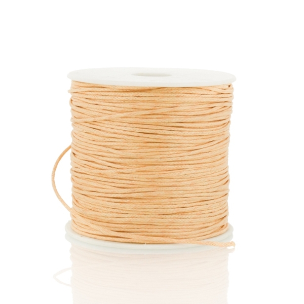 COTTON THREAD 1.0mm - PEACH (LIGHT) 007 - 70meters