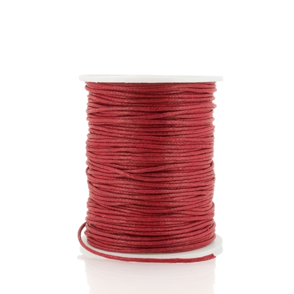 COTTON THREAD 1.5mm - BORDEAUX 163 - 70meters