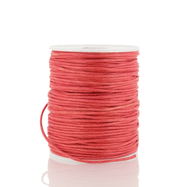 COTTON THREAD 1.5mm - CORAL PINK 139 - 70meters