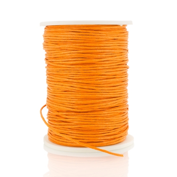 COTTON THREAD 1.5mm - ORANGE 158 - 100yards(91m)