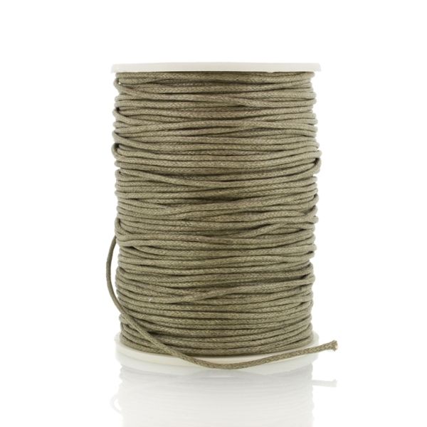 COTTON THREAD 1.5mm - GRAY 000 - 100yards(91m)