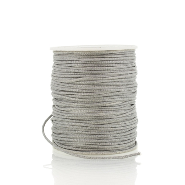 COTTON THREAD 1.5mm - GRAY 329 - 70meters