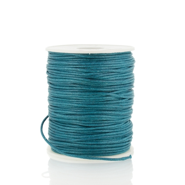 COTTON THREAD 1.5mm - BLUE PETROLEUM 000 - 70meters