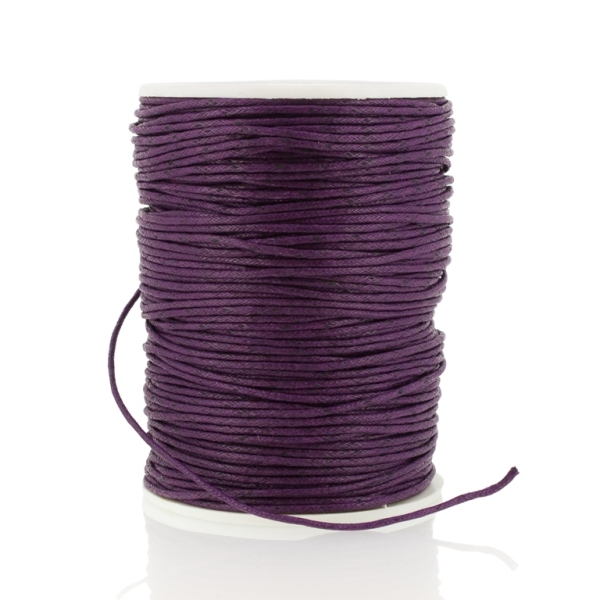 COTTON THREAD 1.5mm - PURPLE (DARK) 196 - 100yards(91m)