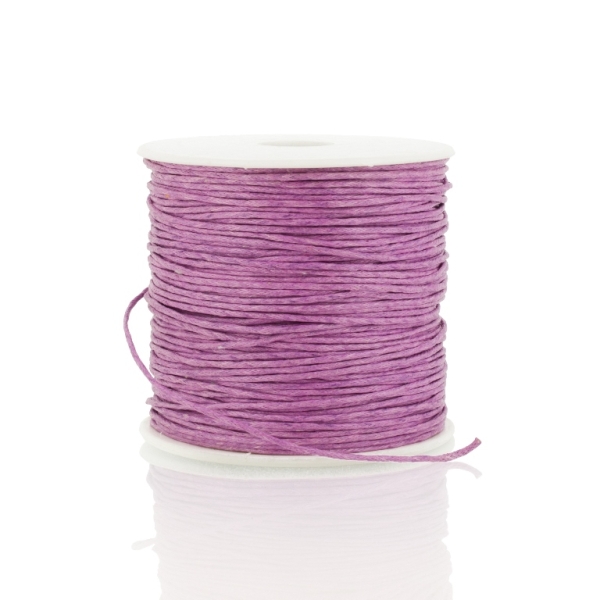 COTTON THREAD 1.0mm - PURPLE (LIGHT) 172 - PACKAGE 3x70meters