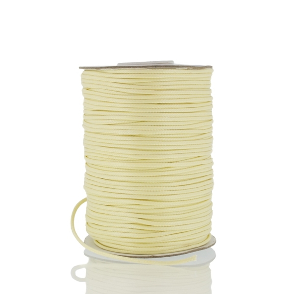 POLYESTER THREAD - 1.5mm ECRU 127 - PACKAGE 2x75meters