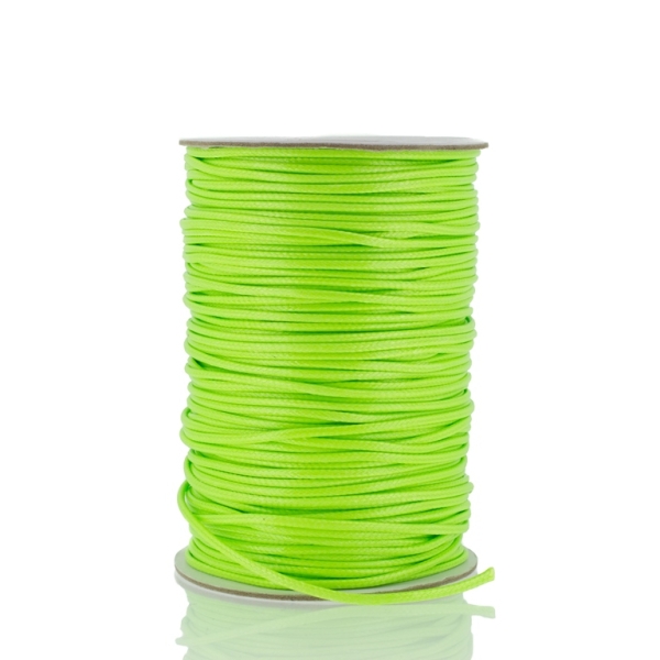 POLYESTER THREAD - 1.5mm GREEN ELECTRICAL 116 - PACKAGE 2x75meters