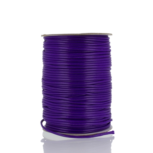 POLYESTER THREAD - 1.5mm PURPLE (DARK) 107 - PACKAGE 2x75meters