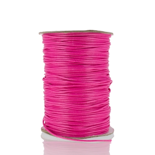 POLYESTER THREAD - 1.5mm PINK (DARK) 103 - PACKAGE 2x75meters