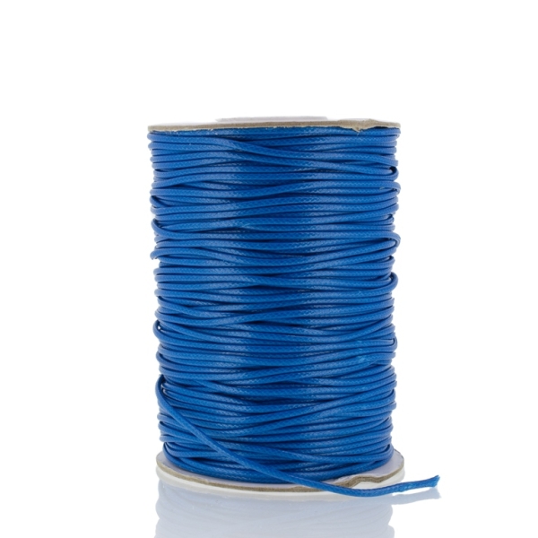 POLYESTER THREAD - 1.5mm BLUE 121 - PACKAGE 2x75meters