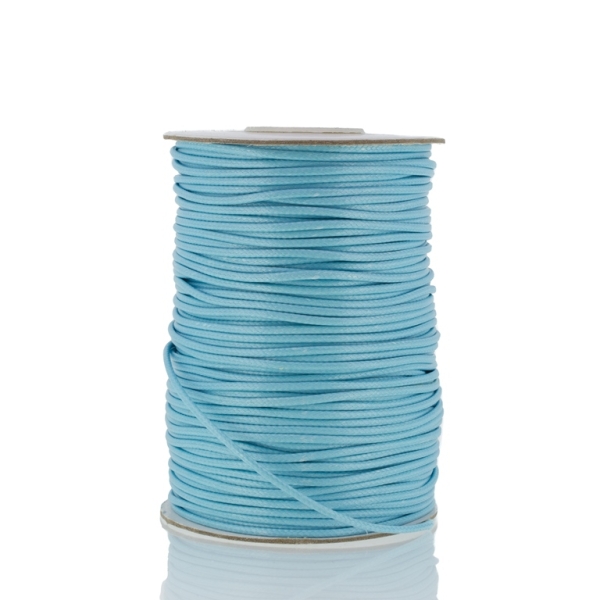 POLYESTER THREAD - 1.5mm BLUE (LIGHT) 108 - PACKAGE 2x75meters