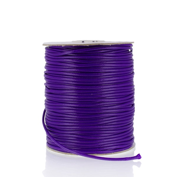 POLYESTER THREAD - 2.0mm PURPLE (DARK) 107 - PACKAGE 2x75meters