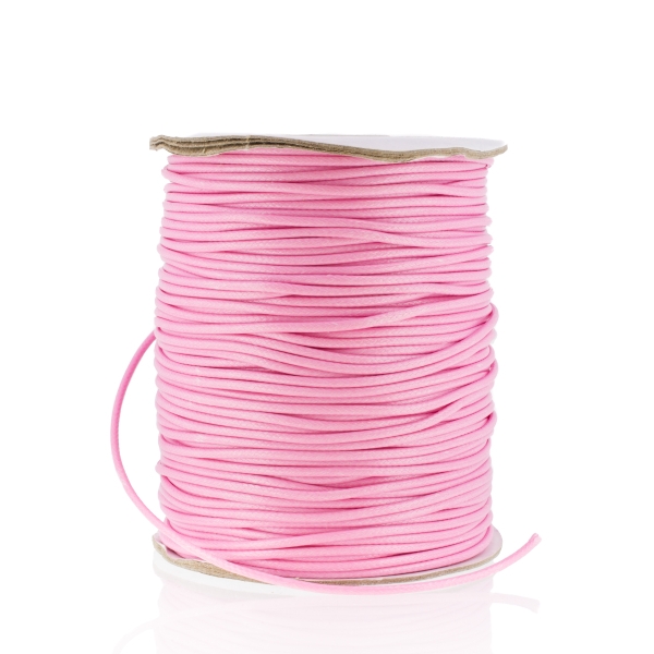 POLYESTER THREAD - 2.0mm PINK 102 - PACKAGE 2x75meters