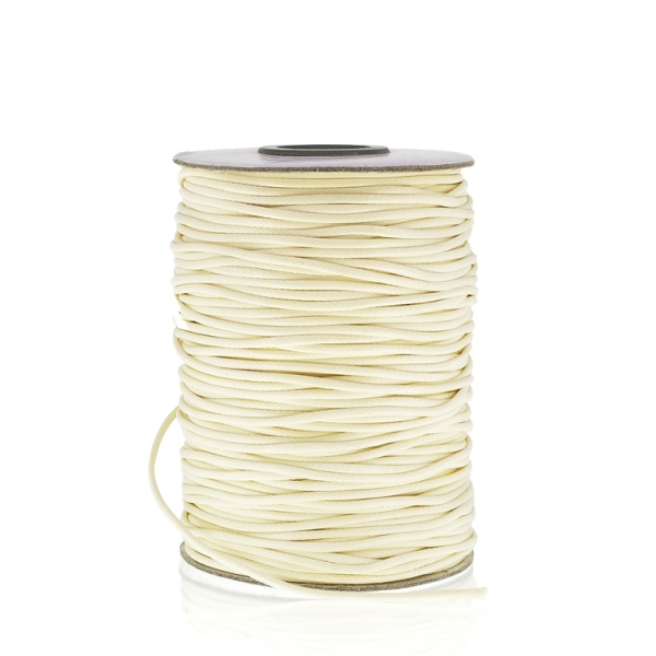 POLYESTER THREAD - 1.5mm ECRU 000 - 75meters