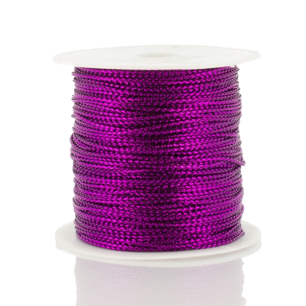 LAME THREAD 0.8mm - PURPLE -  PACKAGE 25х20meters