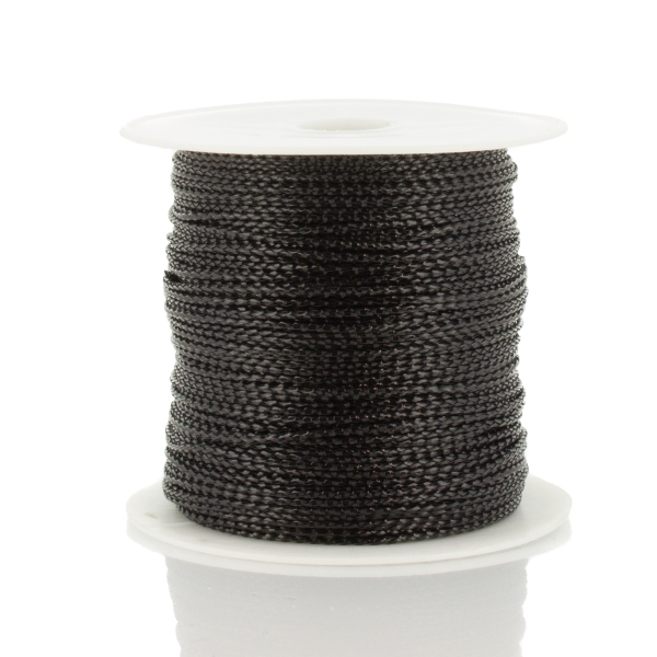 LAME THREAD 0.8mm - BLACK -  PACKAGE 25х20meters