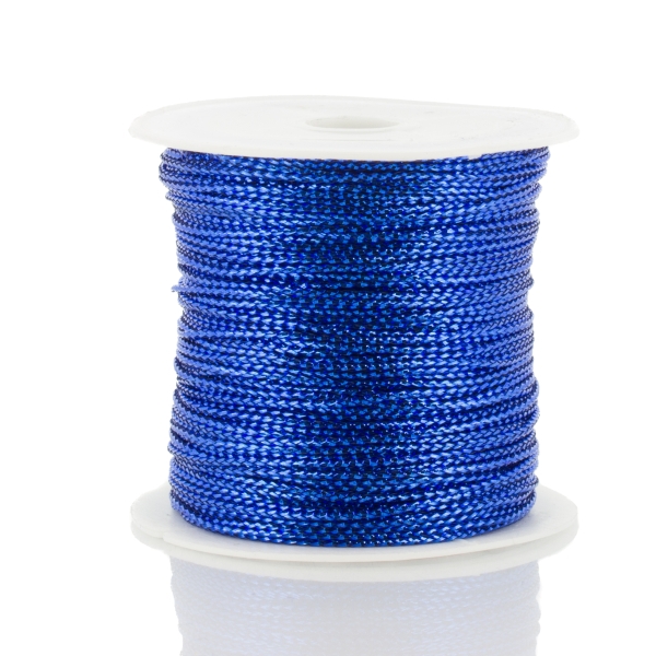 LAME THREAD 0.8mm - BLUE -  PACKAGE 25х20meters